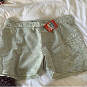 Nike grey womens shorts